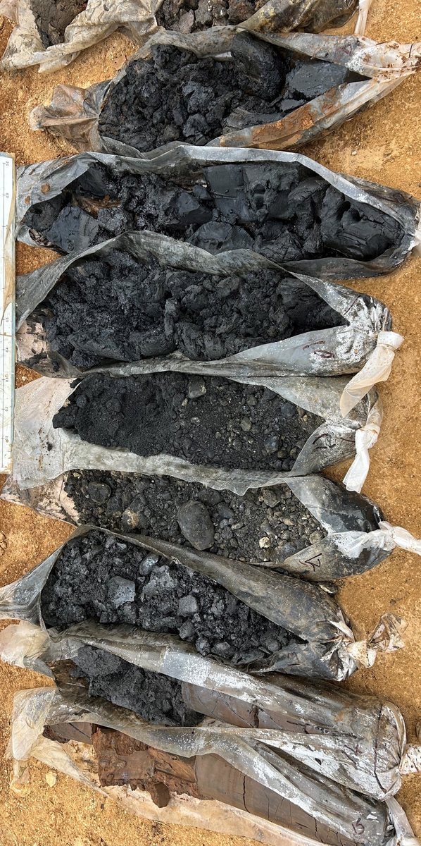 Sequential soil samples from the inferred pughole — Thebarton SA