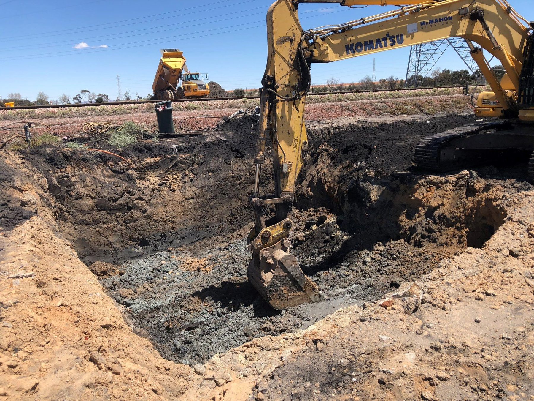 Contaminated soil excavation and removal South Australia