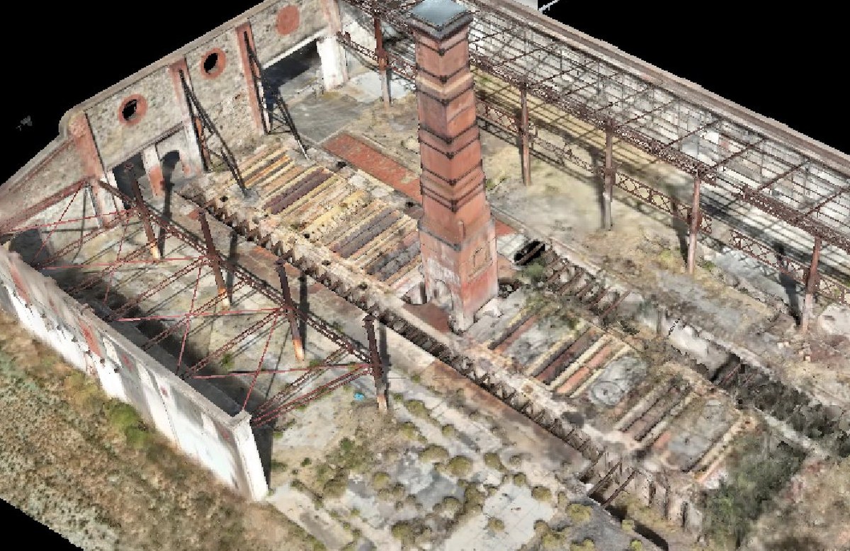 3D digital twin heritage industrial structure dilapidation survey archaeological preservation drone capture South Australia
