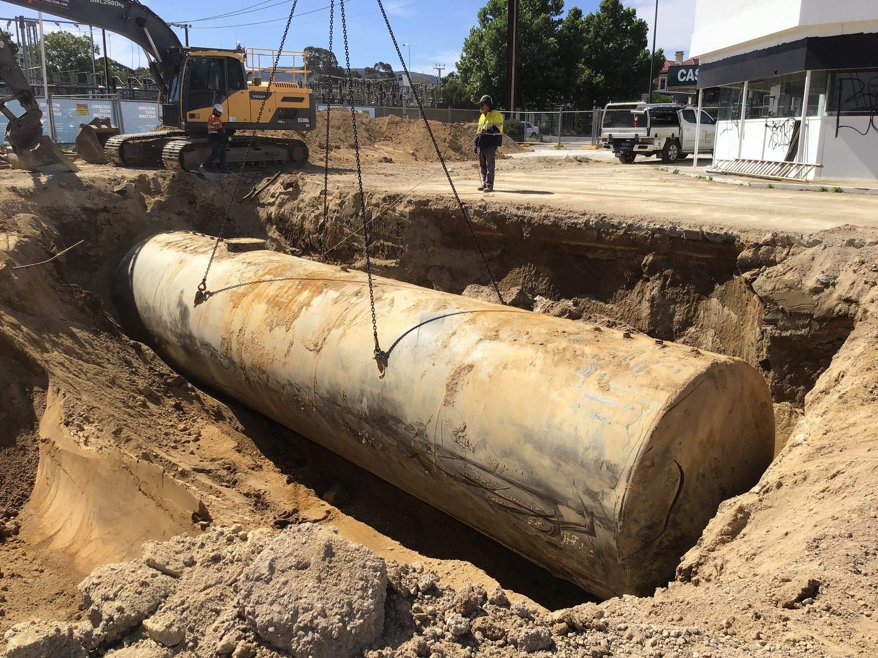Underground storage tank UST removal Adelaide South Australia